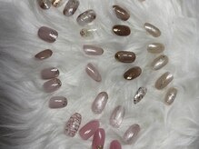 ネイル/シンプルネイル/ジェルネイル/定額デザイン/フィルイン