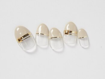 アウラネイルズ(aura nails)/☆ベーシックデザイン¥7800