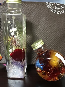 マハロ(mahalo)/ハーバリウム体験♪