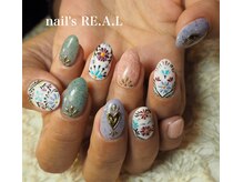 ネイルズリアル(nail's REAL)/手書きアート