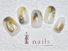 アイネイルズ 梅田店(I nails)/でこぼこニュアンス￥8200