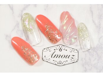 アモウズ(Amouz)/【テーマ:夏ネイル】4