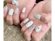 爪屋べっぴん堂/ぷっくりフラワー