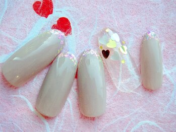 ラルネイル 大宮(Lull. nail)/#ハート#オーロラライン