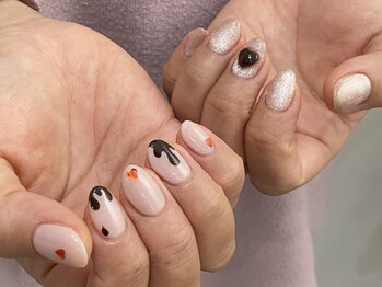 アイミーモア 国立店(aimer more)/バレンタインネイル