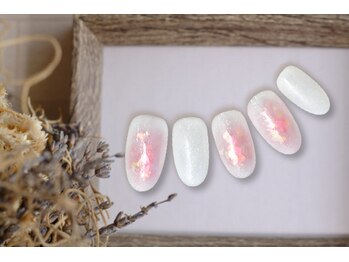 ファストネイル ららぽーと門真店(FAST NAIL)/ホワイト チーク 【11880】