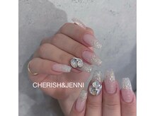 チェリッシュ アンド ジェニ(CHERISH＆JENNI)/ラメグラデザイン