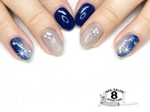 ネイルエイト 新百合ヶ丘(nail8)/２月の冬空★雪の結晶