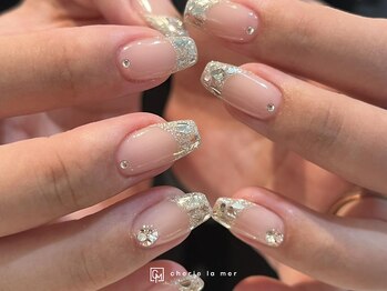 シェリーラメール 新宿店(cherie la mer)の写真/《持ち込みOK！》氷ネイルや韓国ネイル、話題のトレンドデザインもお任せ♪定額メニューも豊富にご用意★
