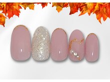 アイラッシュアンドネイルサロン カンカ(Kanka)/ネイルデザインC33￥6，900