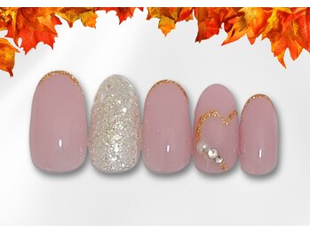 アイラッシュアンドネイルサロン カンカ(Kanka)/ネイルデザインC33￥6，900