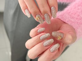 enoiフラッシュ×蝶々ネイル