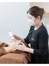 こだわりのフェイシャルエステで肌質改善♪