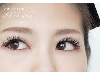 ボネール(nail ＆ eyelash Bounail)/マツエク　３Dレイヤーラッシュ