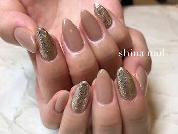 シナネイル 清澄白河店(SHINA NAIL)/ワンカラーラメネイル♪