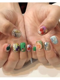 野菜LOVE！店長ネイル♪