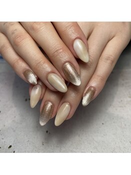 ヘアーアンドネイル ルシア(Hair&Nail Lucia)/マグネット ニュアンスネイル