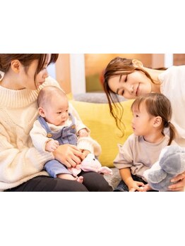 お子様同伴OKのサロン