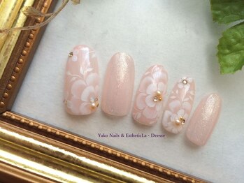 ユウコネイルズアンドエステティック ラ デェス(Yuko Nails & Esthetic La Deesse)/プラチナコース （定額制）¥9500
