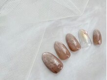 シベル(Ci belle)/マグネットネイル/秋ネイル