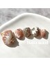 Footジェル アートやり放題（フットバス付＋ファイリング＋甘皮処理）　¥8800