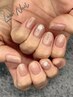 平日限定！《オフ込み》【ハンド】               アート2本付きワンカラー
