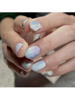 ネイルズ ヒマワリ(Nails Himawari)/【松田担当】定額ニュアンスart