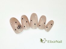 エリクサーネイル 長堀橋(Elixir Nail)/定額aシンプル/クーポン使用