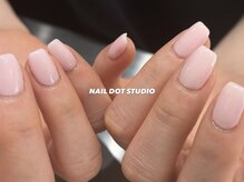 ネイルドットスタジオ 堺筋本町(NAIL DOT STUDIO)/ピンクワンカラー