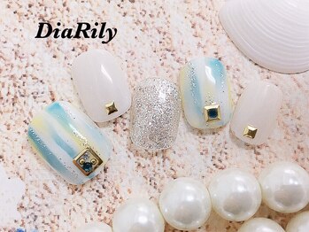 ディアリリー(Dia Rily)/フットネイル☆アート込み¥10584