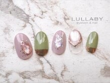 ララバイ 吉祥寺店(LULLABY)/秋のピスタチオカラーネイル