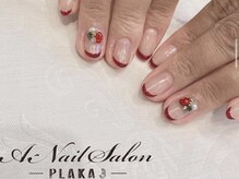 エーネイルサロン プラーカ本店(A-Nail Salon)/　ボルドーフレンチ