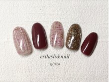エストラッシュアンドネイル 銀座店(est lash&nail)/ツイードネイル