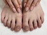 【同時施術可能♪】Hand+Foot ワンカラー/オフ込み/ウォーターケア付13,000円
