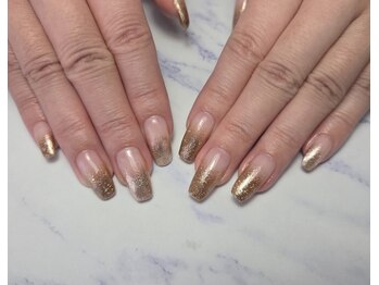 ラメグラデーション