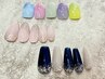 【HAND】ワンカラー＋煌めきグリッター（ケア込み) 5000円