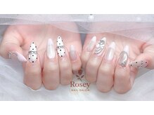 ロージー(Rosey)の雰囲気（カラーチャートで一緒に似合う色見つけましょう♪ ネイル/ジェル）