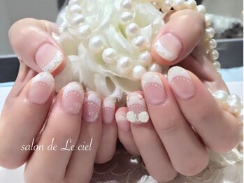 サロン ドゥ ル シエル(salon de Le ciel)/ブライダルレースnail