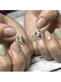 ネイルズビー 国府店(Nail's be)/手描きネイル
