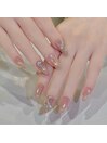 Cute Nails with Stone