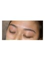 ネイルアンドアイラッシュ ブレス エスパル山形本店(BLESS)&nbsp;自眉毛で作るナチュラル感