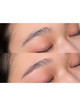 アイブロウメニューがあるサロン