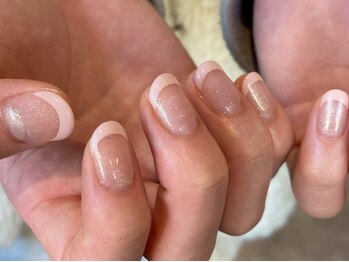 ナンバーネイル 立川(N゜Nail)の写真/シンプルだからこそ甘皮ケア/色味/塗り方にこだわって差のつく可愛さを！選びやすいクーポンメニュー豊富☆
