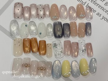 クプ アイラッシュプラス(qup)の写真/マグネットで叶えるシンプルネイル♪オフィスもOKな定額トレンドデザインが豊富◎
