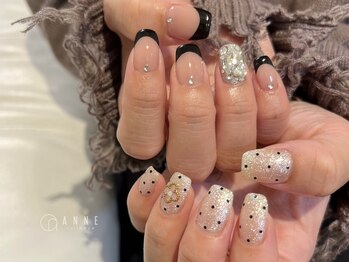 アンネ 東心斎橋店(ANNE)/キラキラネイル ari