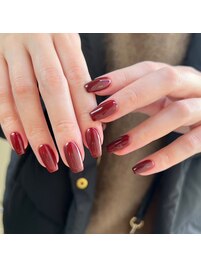 大人ワンカラーネイル☆