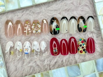 ネイルサロン プール ヴー(Nail Salon Pour Vous)/12月定額デザイン1