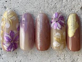 ニュアンスフラワーミラー¥13500