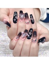 クイーンズビューティーサロン 新宿本店(Queen's beauty salon)/チップ長さだしやりつけ放題