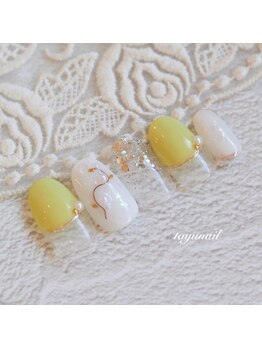 たゆ ネイル(たゆnail)/フレンチニュアンスネイル